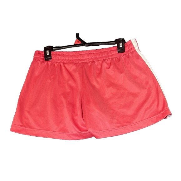 Nike Shorts Womens Medium Pink FitDry White Side Panel Drawstring Gym Sporty - Picture 2 of 10
